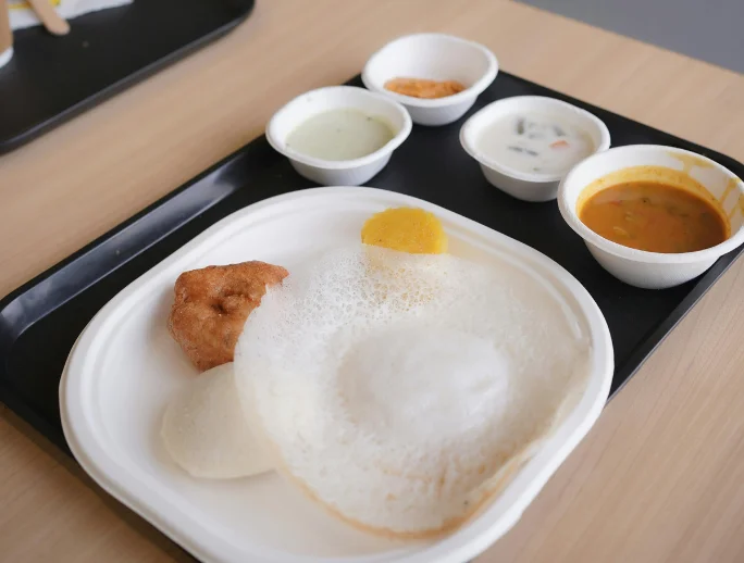 In-room dining and food services at Lavish World corporate apartments in Pune